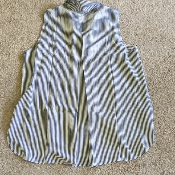 Beachlunchlounge Blue Button Down Shirt - Picture 6 of 7